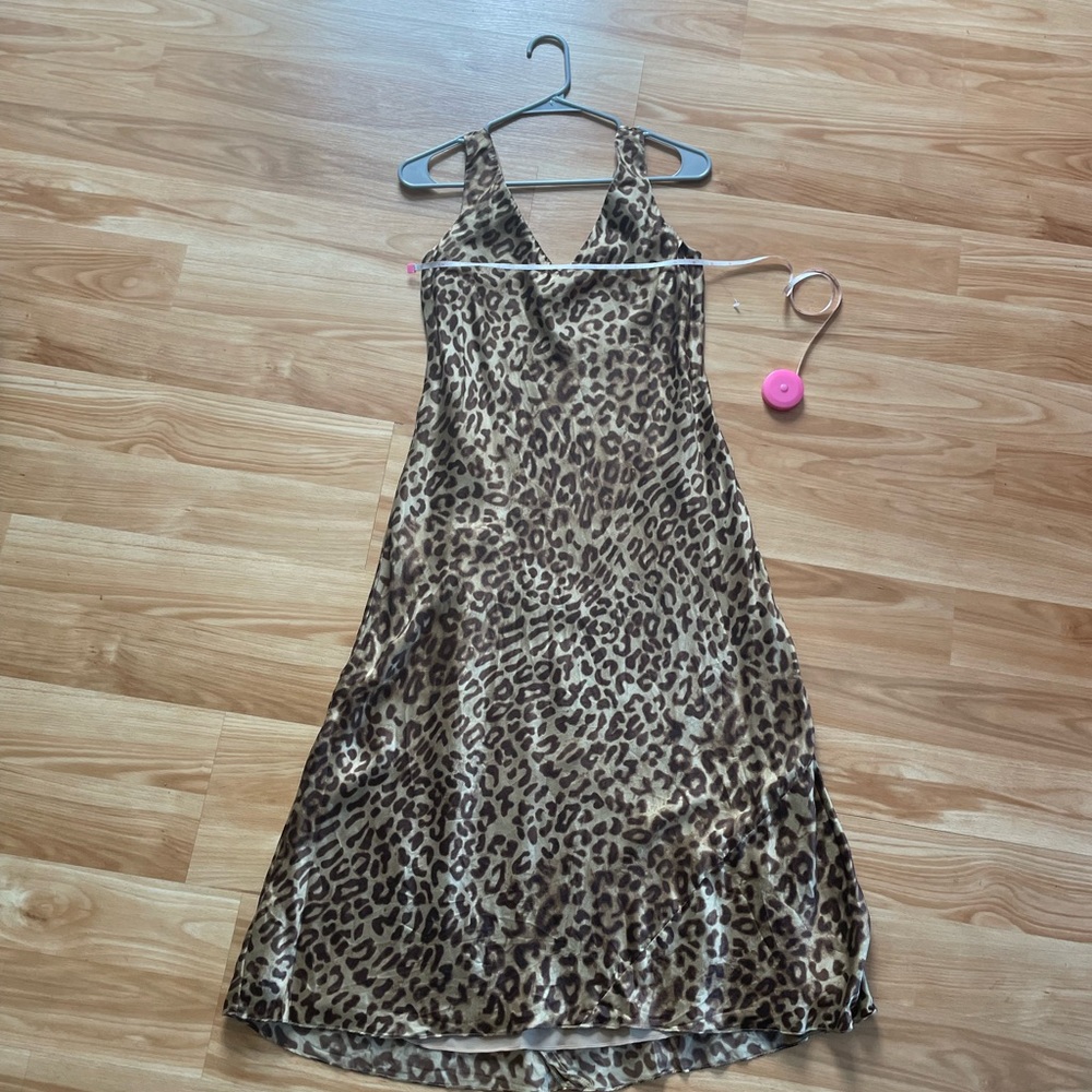 Vintage Jones New York Signature 100% Silk Maxi Slip Dress - Sz 6
